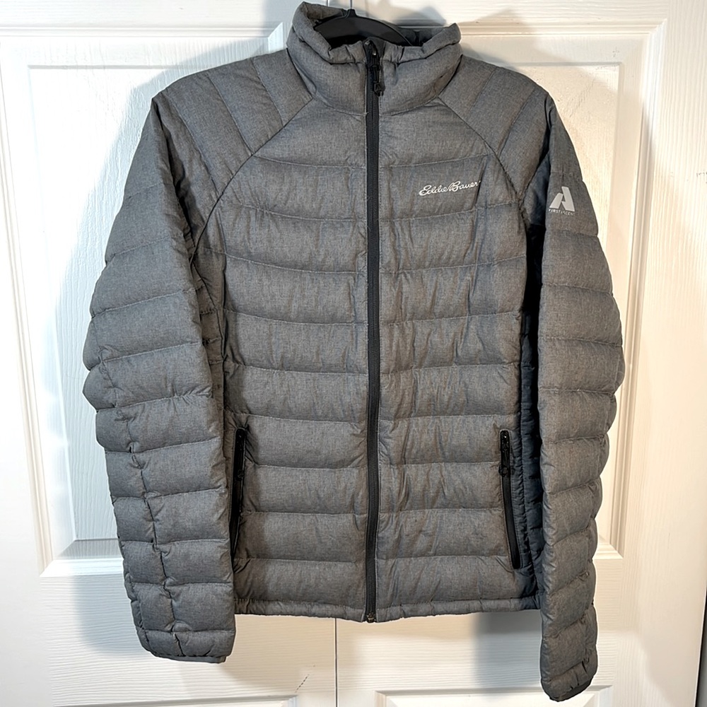 Eddie Bauer goose down puffer jacket
